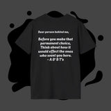 Empowering Message T-Shirt, Mental Health Awareness Tee, Inspirational Quote Shirt, Gift for Friends, Unisex Softstyle Top