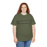 ' Humorous Unisex Tee: "I probably needed a hug, but smoked instead!" | Casual Wear, Gift for Smokers, Funny T-Shirt, Everyday Comfort, [...]