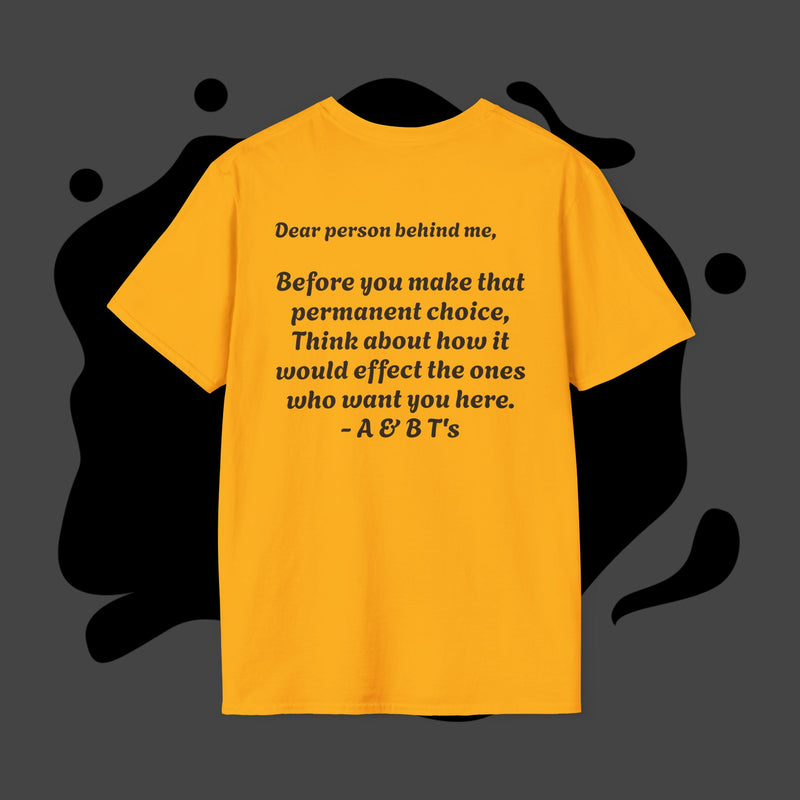 Empowering Message T-Shirt, Mental Health Awareness Tee, Inspirational Quote Shirt, Gift for Friends, Unisex Softstyle Top