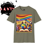 Inspirational Unisex T-Shirt for Change, Spread Love Tee, Equality Shirt, Earth Day Gift, Social Justice Apparel