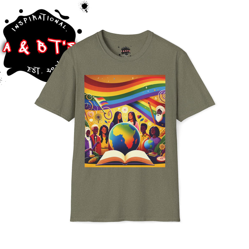 Inspirational Unisex T-Shirt for Change, Spread Love Tee, Equality Shirt, Earth Day Gift, Social Justice Apparel