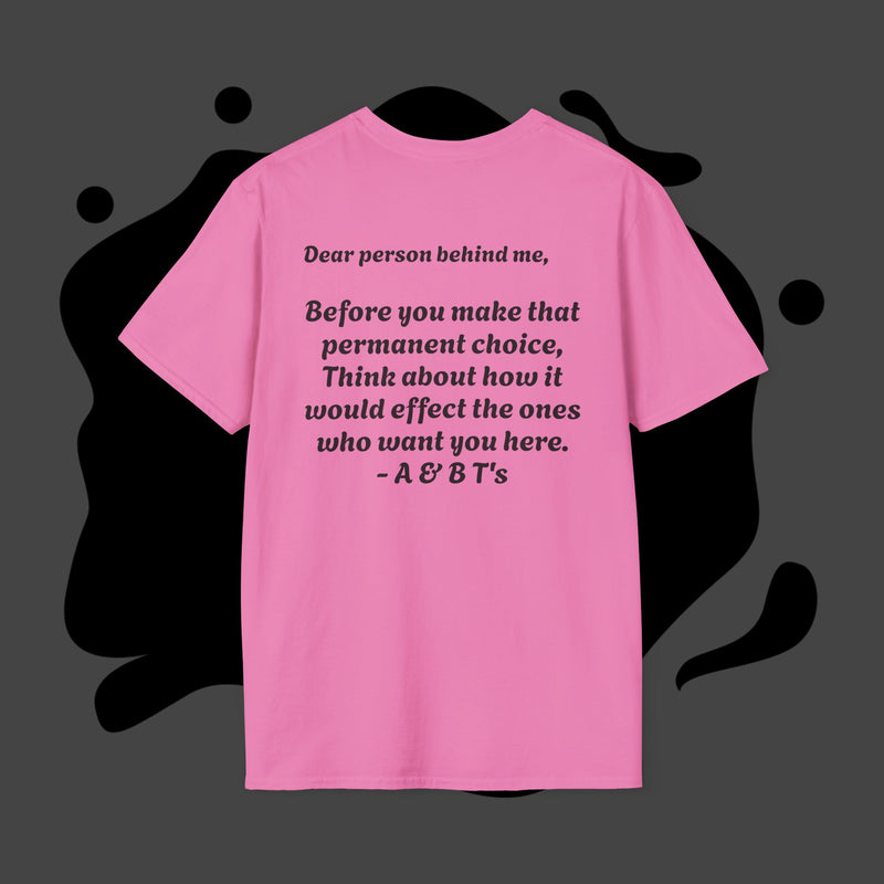 Empowering Message T-Shirt, Mental Health Awareness Tee, Inspirational Quote Shirt, Gift for Friends, Unisex Softstyle Top