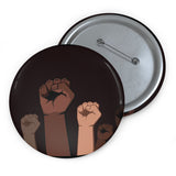 Empowering Custom Pin Buttons - Activism Badges, Statement Pins, Gift for Social Causes, Unique Accessories, Support Equality