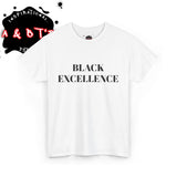 Black Excellence Unisex Heavy Cotton Tee - Inspirational Apparel for Celebrations, Gifts, and Everyday Wear