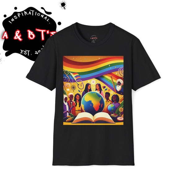 Inspirational Unisex T-Shirt for Change, Spread Love Tee, Equality Shirt, Earth Day Gift, Social Justice Apparel