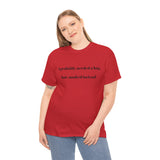 ' Humorous Unisex Tee: "I probably needed a hug, but smoked instead!" | Casual Wear, Gift for Smokers, Funny T-Shirt, Everyday Comfort, [...]