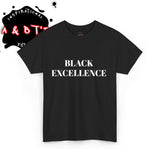 Black Excellence Unisex Heavy Cotton Tee - Inspirational Apparel for Celebrations, Gifts, and Everyday Wear
