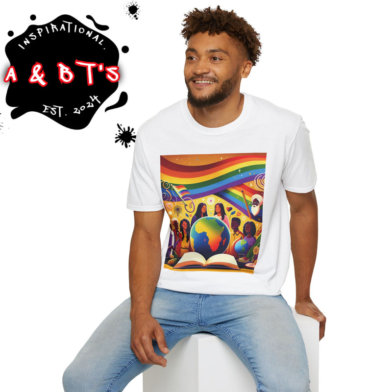 Inspirational Unisex T-Shirt for Change, Spread Love Tee, Equality Shirt, Earth Day Gift, Social Justice Apparel