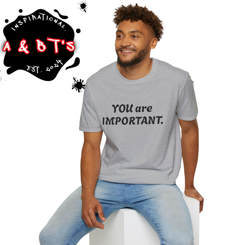 Empowering Message T-Shirt, Mental Health Awareness Tee, Inspirational Quote Shirt, Gift for Friends, Unisex Softstyle Top
