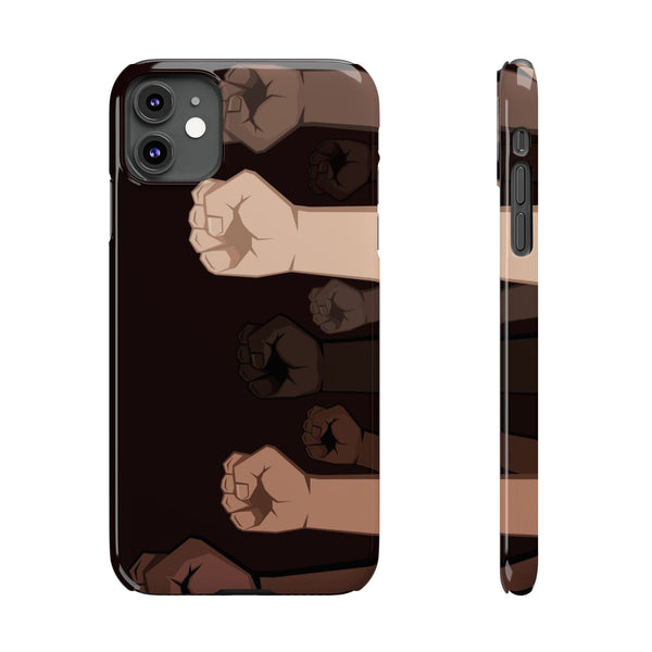 Empowerment Slim Phone Cases | Activism, Support, Community, Gifts for Her, Optional Personalization