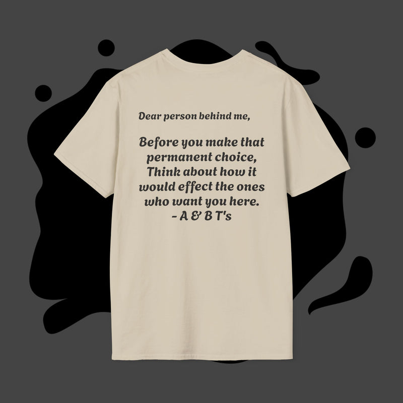 Empowering Message T-Shirt, Mental Health Awareness Tee, Inspirational Quote Shirt, Gift for Friends, Unisex Softstyle Top