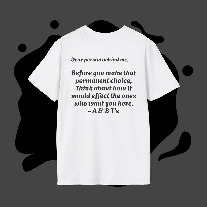 Empowering Message T-Shirt, Mental Health Awareness Tee, Inspirational Quote Shirt, Gift for Friends, Unisex Softstyle Top