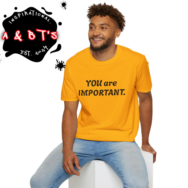 Empowering Message T-Shirt, Mental Health Awareness Tee, Inspirational Quote Shirt, Gift for Friends, Unisex Softstyle Top