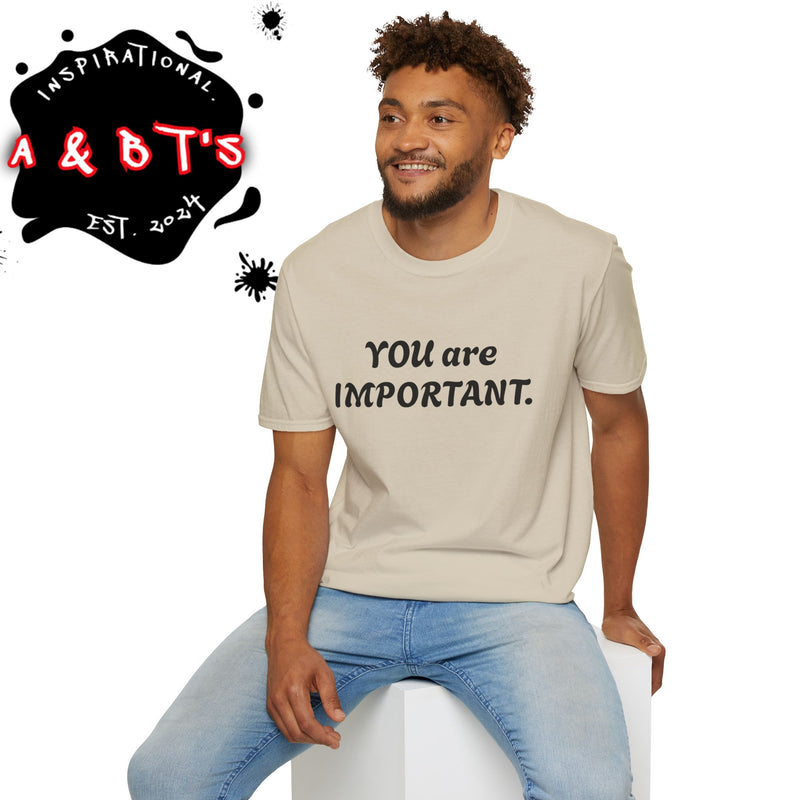 Empowering Message T-Shirt, Mental Health Awareness Tee, Inspirational Quote Shirt, Gift for Friends, Unisex Softstyle Top