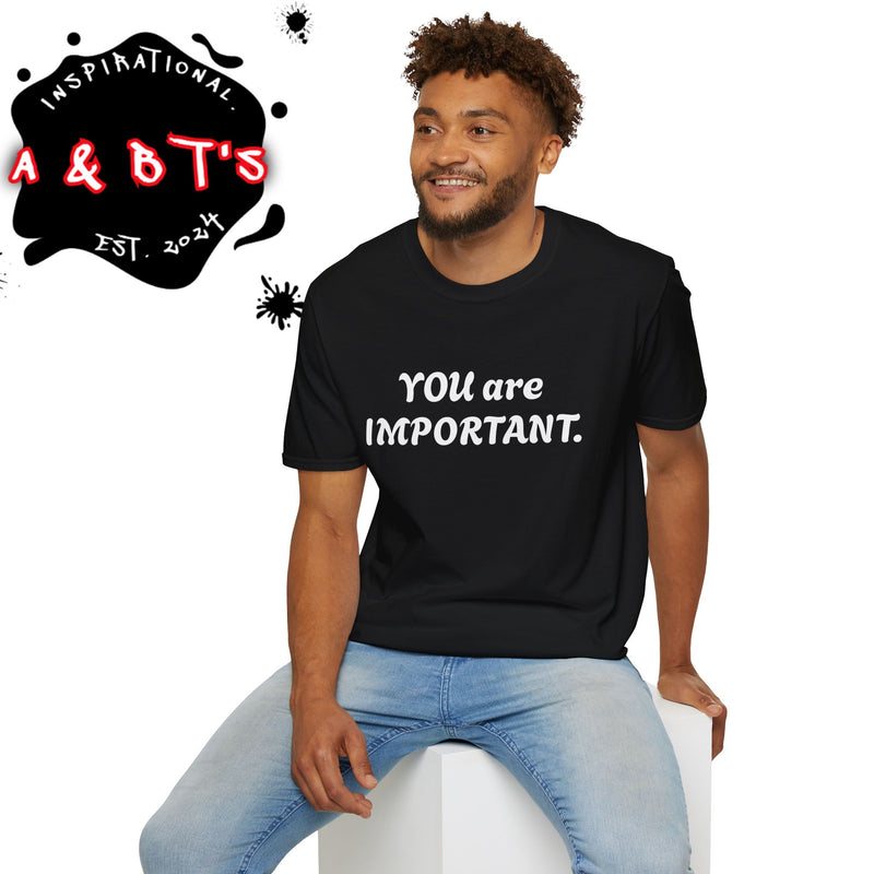 Empowering Message T-Shirt, Mental Health Awareness Tee, Inspirational Quote Shirt, Gift for Friends, Unisex Softstyle Top