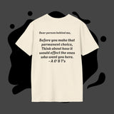 Empowering Message T-Shirt, Mental Health Awareness Tee, Inspirational Quote Shirt, Gift for Friends, Unisex Softstyle Top