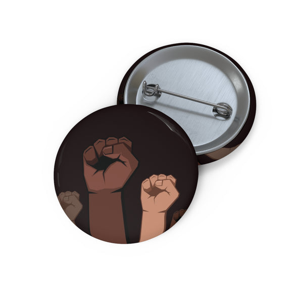 Empowering Custom Pin Buttons - Activism Badges, Statement Pins, Gift for Social Causes, Unique Accessories, Support Equality