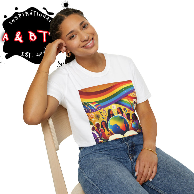 Inspirational Unisex T-Shirt for Change, Spread Love Tee, Equality Shirt, Earth Day Gift, Social Justice Apparel